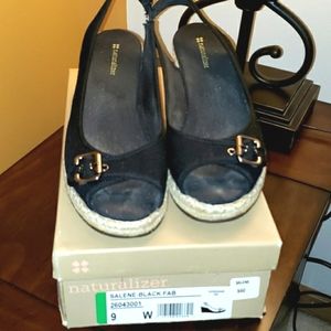 Naturalizer Salene-Black Fabric  Sz-9W